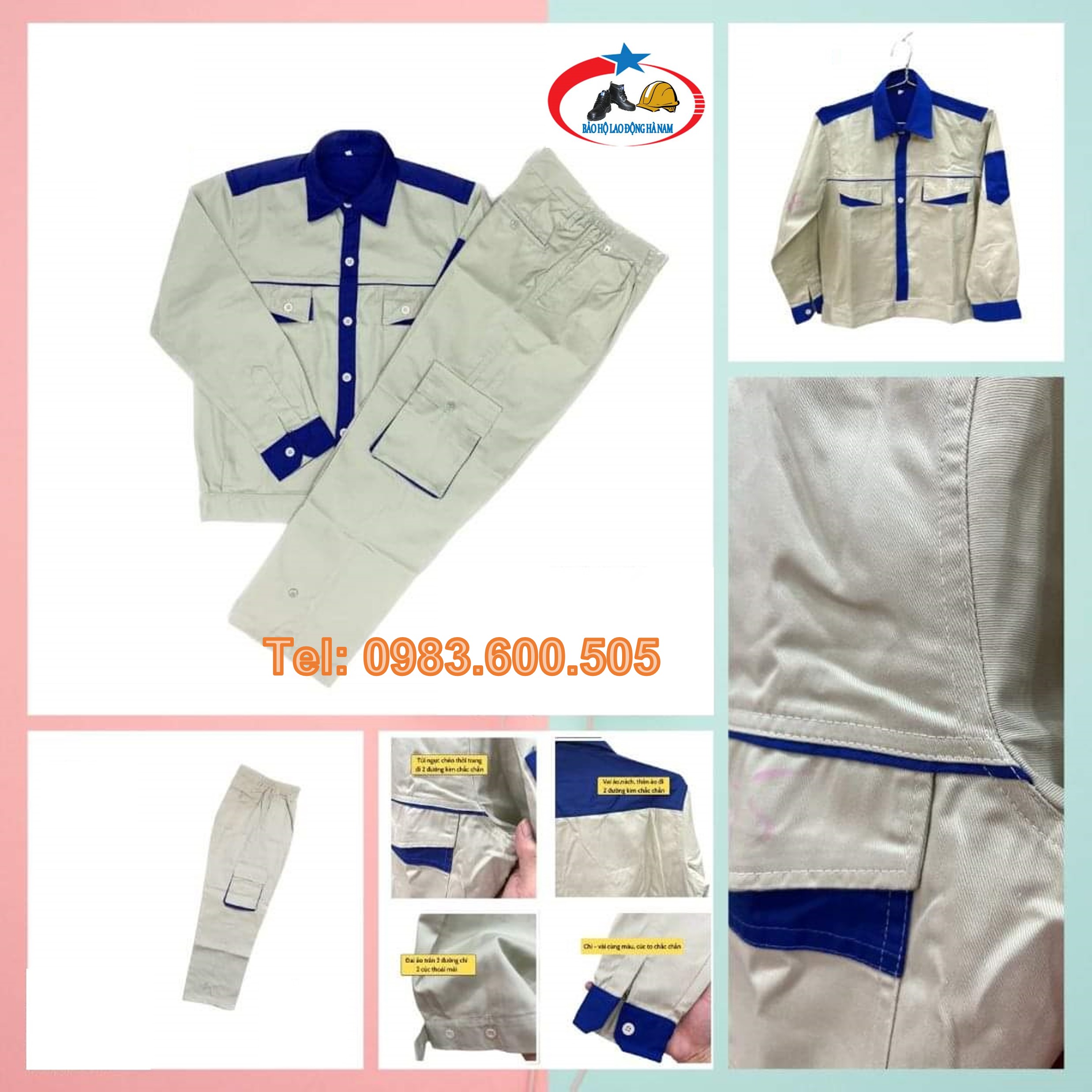 Quần áo bảo hộ lao động Mẫu TK02